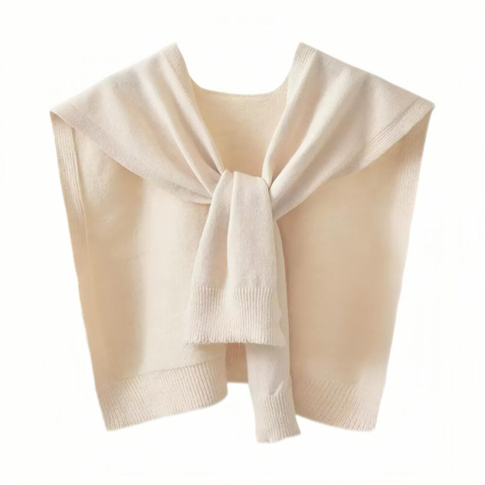 3386 Sweater Shawl Wraps For Women Knitted Knotted Shawls Travel Scarf